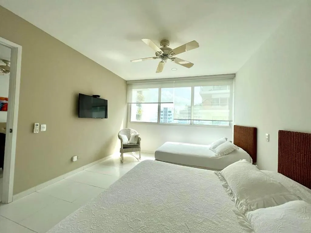 Hermoso Apartamento Familiar /Acceso Directo A La Playa. Morros 3 Cartagena Apartment