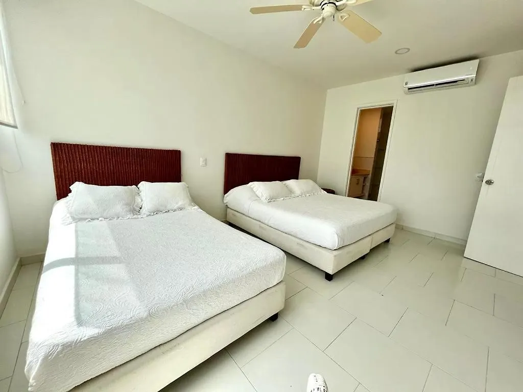 Hermoso Apartamento Familiar /Acceso Directo A La Playa. Morros 3 Cartagena 0*,  Colombia