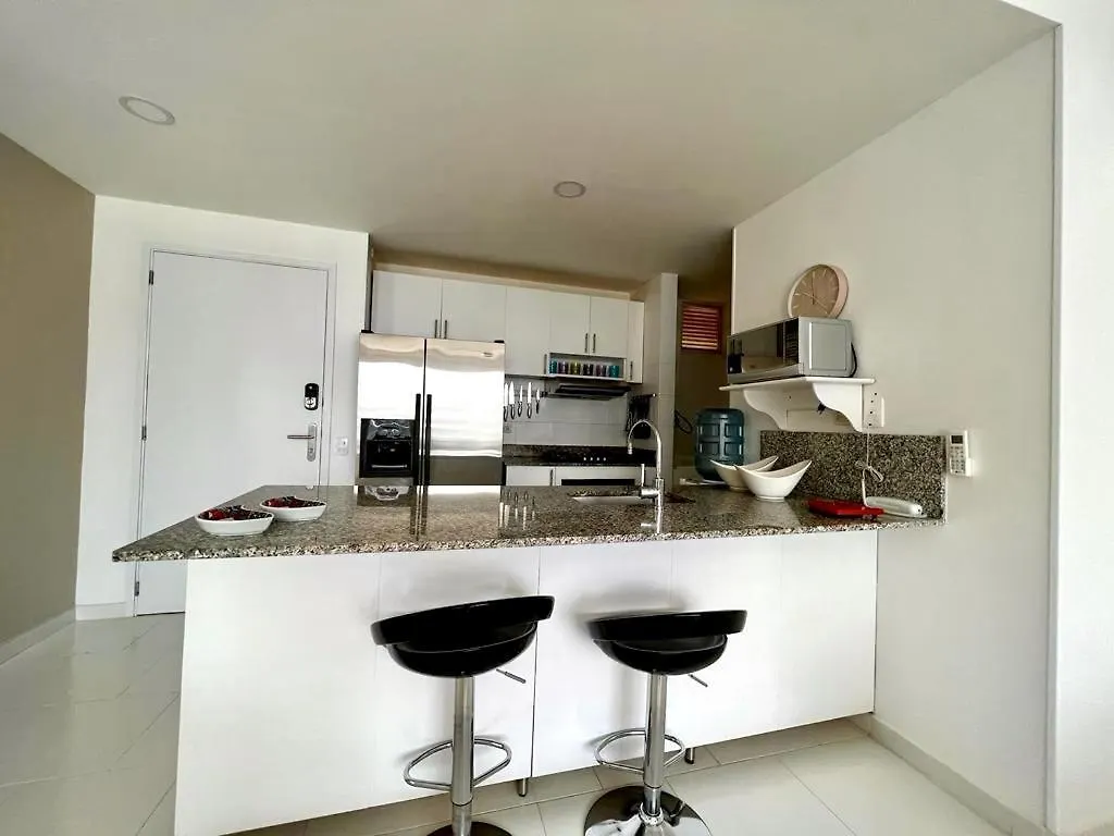 Hermoso Apartamento Familiar /Acceso Directo A La Playa. Morros 3 Cartagena Apartment