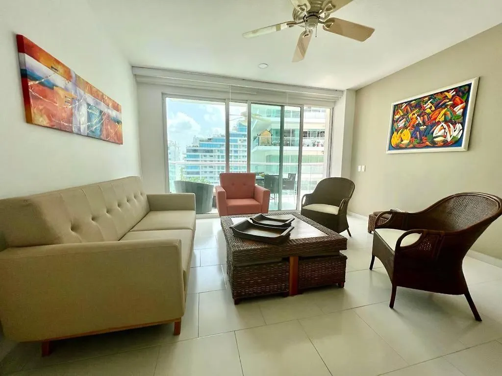 Apartment Hermoso Apartamento Familiar /Acceso Directo A La Playa. Morros 3 Cartagena