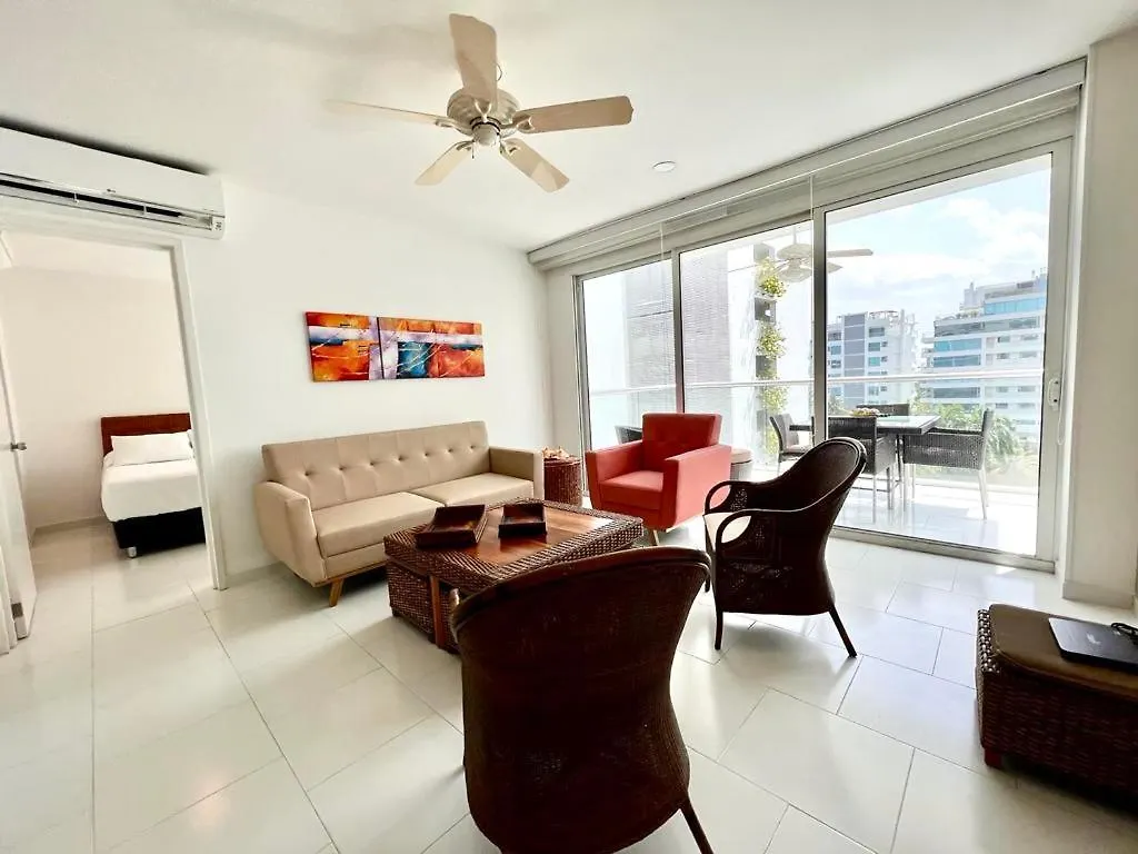 Hermoso Apartamento Familiar /Acceso Directo A La Playa. Morros 3 Cartagena 0*,