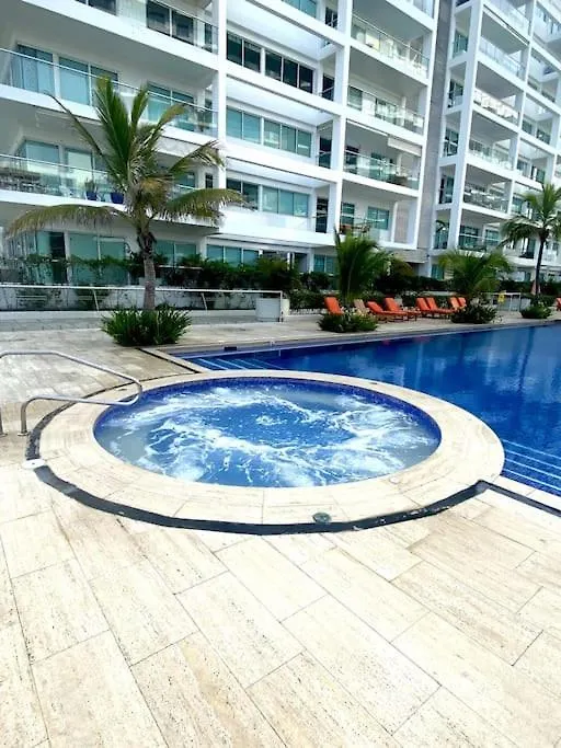 Apartment Hermoso Apartamento Familiar /Acceso Directo A La Playa. Morros 3 Cartagena Colombia