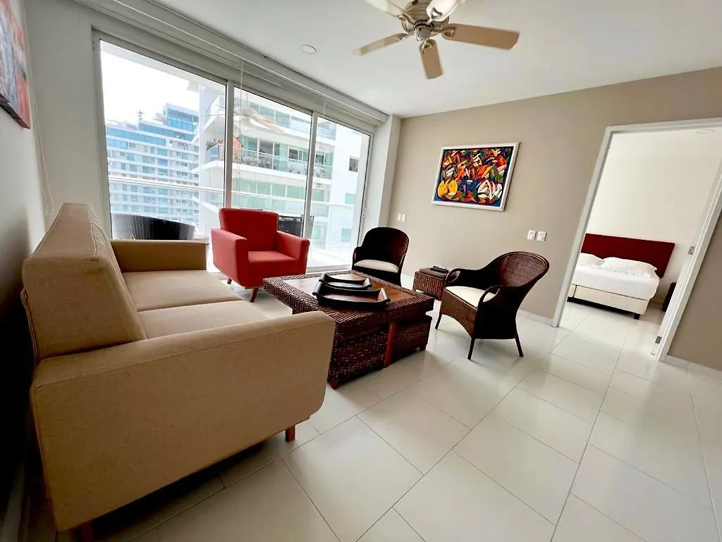 Hermoso Apartamento Familiar /Acceso Directo A La Playa. Morros 3 Cartagena Colombia