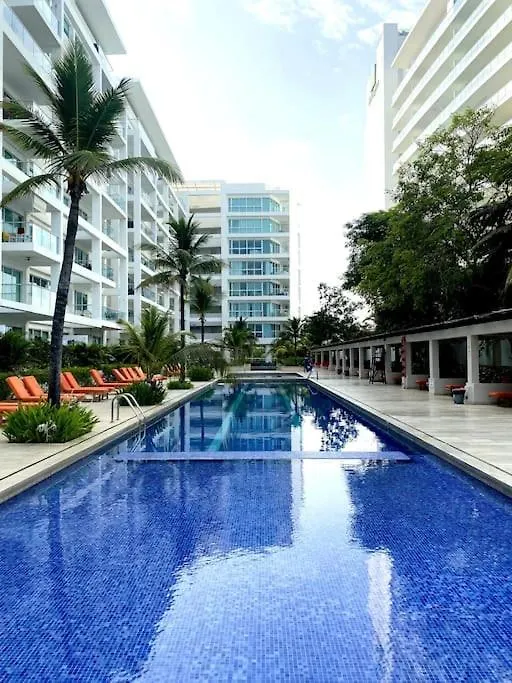 Hermoso Apartamento Familiar /Acceso Directo A La Playa. Morros 3 Cartagena 0*,